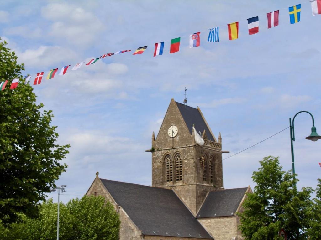 La Forge, gîte familial,à Sainte Mère Eglise Esterno foto